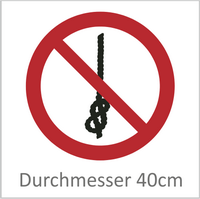 Knoten verboten 40 cm
